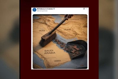 Ilustrasi berkenaan dikeluarkan ketika ketegangan antara Iran-AS kembali memuncak. Foto: Firstpost