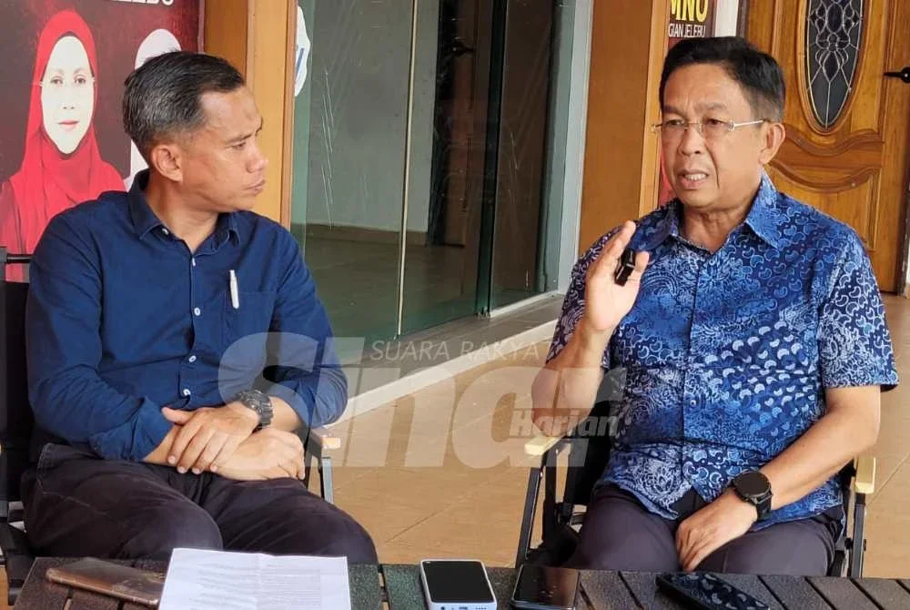 Jalaluddin ketika diwawancara Sinar Harian.