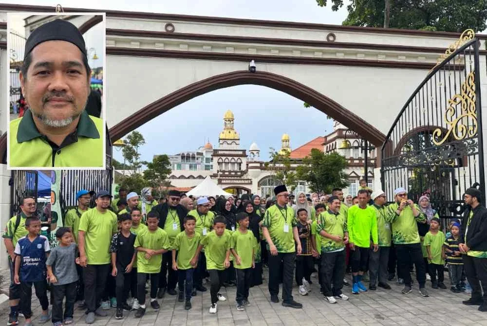 Pelepasan peserta berjalan kaki pada karnival berkenaan pada Sabtu. - Gambar kecil (Ridwan) - Foto: SINAR HARIAN/ADILA SHARINNI WAHID