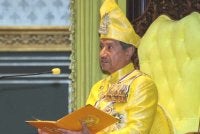Sultan Mizan Zainal Abidin. Foto fail Bernama