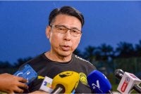 Ketua Jurulatih Interim Harimau Malaya, Tan Cheng Hoe. Foto Bernama 