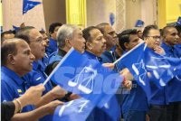 Ahmad Zahid ketika smenghadiri Majlis Ramah Mesra Bersama Masyarakat Kaum India Negeri Sembilan di Lukut pada Sabtu.