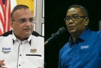 Dr Sathia (gambar kiri) berkata, beliau menyerahkan sepenuhnya kepada PDRM untuk menjalankan siasatan secara adil dan profesional mengikut lunas undang-undang.