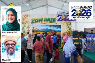 Penganjuran MAHA Pahang 2026 di Dataran Raub, Dewan Jubli Perak dan Taman Tasik Raub menerima sambutan luar biasa. Foto: HALIM WAHID