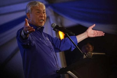 Ahmad Zahid berkata, manifesto BN yang dilancar pada Jumaat merupakan kesinambungan agenda yang telah digariskan parti itu sebelum ini dan ditambah baik mengikut keperluan semasa. - Gambar fail Bernama