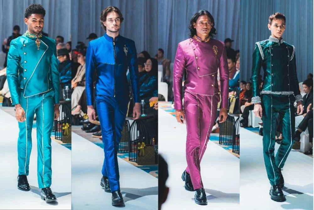 Fesyen teater 'SATU LEGASI' turut menampilkan model terkenal, Zahnita Wilson yang menjadi simbolik perjalanan Kashfi Zulkufli selama 14 tahun dalam industri