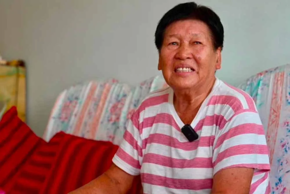 SARA dapat menampung membeli keperluan asas Kau Ah Moui.