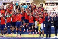 Sepanyol juara Piala Dunia 2026 yang dianjurkan di Amerika Syarikat, Kanada dan Mexico. 