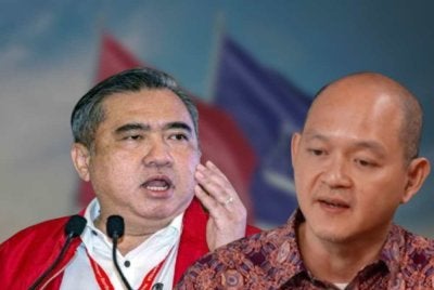 Anthony Loke (kiri) dan Dr Ong Kian Ming