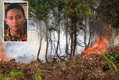Pihak bomba menerima panggilan kecemasan tentang kejadian itu pada jam 10.06 pagi sebelum sepasukan anggota daripada BBP Bestari Jaya digerakkan ke lokasi. - Foto hiasan - Gambar kecil (Ashrul Riezal)