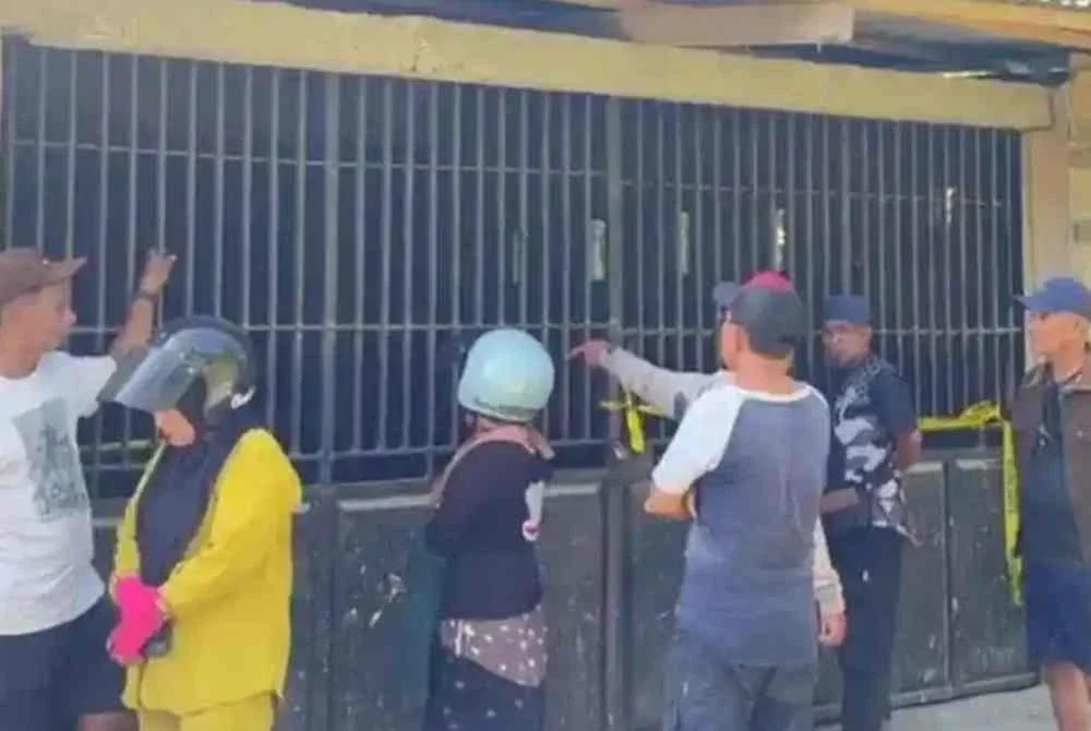 Keluarga itu mendiami rumah berkenaan kira-kira dua minggu lalu. Foto Agensi