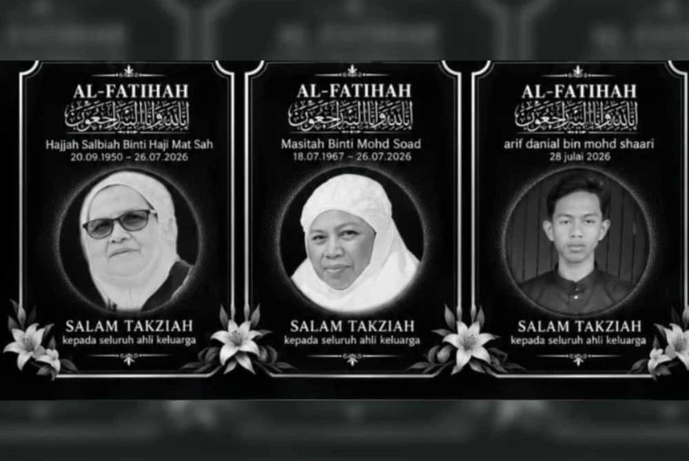 Mangsa yang terlibat dalam kemalangan maut.