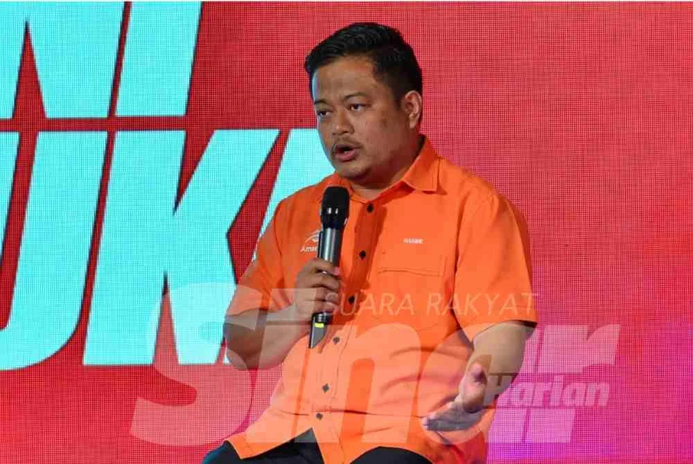Mohd Hasbie pada program Berani Semuka Sinar Harian bertajuk 'Seteru Jadi Kawan, Kawan Jadi Seteru: Politik Matang atau Huru-Hara' dihoskan oleh Ismail Adnan pada Selasa. Foto: ASRIL ASWANDI SHUKOR