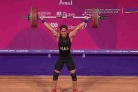 Erry memastikan emas menjadi miliknya selepas menewaskan pencabar dari India, Valluri Ajaya Babu dengan kelebihan hanya satu kilogram. 