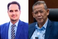 Ahmad Fadly (gambar kiri) berkata, Aminuddin telah membuktikan dirinya sebagai pemimpin yang prihatin terhadap keperluan anak-anak muda terutama kepada mereka yang melanjutkan pelajaran ke tahap lebih tinggi.