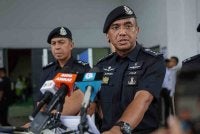 Ketua Polis Negeri Sembilan Datuk Alzafny Ahmad bercakap kepada media selepas meninjau suasana pengundian awal sempena Pilihan Raya Negeri (PRN) Negeri Sembilan ke-16 di Ibu Pejabat Polis Daerah (IPD) Nilai, hari ini.
-- fotoBERNAMA (2026) HAK CIPTA TERPELIHARA
NILAI, July 28 -- Negeri Sembilan Police Chief Datuk Alzafny Ahmad speaks to the media after inspecting the early voting process for the 16th Negeri Sembilan state election at the Nilai District Police Headquarters (IPD) today.
-- fotoBERNAMA (2026) COPYRIGHT RESERVED