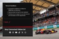 Terma dan syarat meletakkan sukarelawan menerima elaun sebanyak RM60 sehari menerusi laman rasmi sepangcircuit.com.