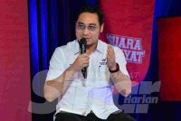 Wan Ahmad Fayhsal pada program bertajuk 'Seteru Jadi Kawan, Kawan Jadi Seteru: Politik Matang atau Huru-Hara' dihoskan oleh Ismail Adnan pada Selasa. Foto: ASRIL ASWANDI SHUKOR