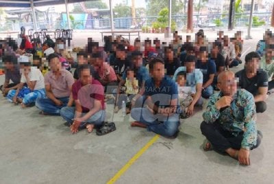 Pelarian ditempatkan sementara di IPK Kuala Lumpur.