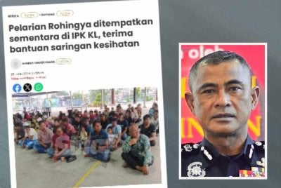 Laporan Sinar Harian berhubung pelarian Rohingya ditempatkan sementara di IPK KL, terima bantuan saringan kesihatan - Gambar kecil (Fadil Marsus)