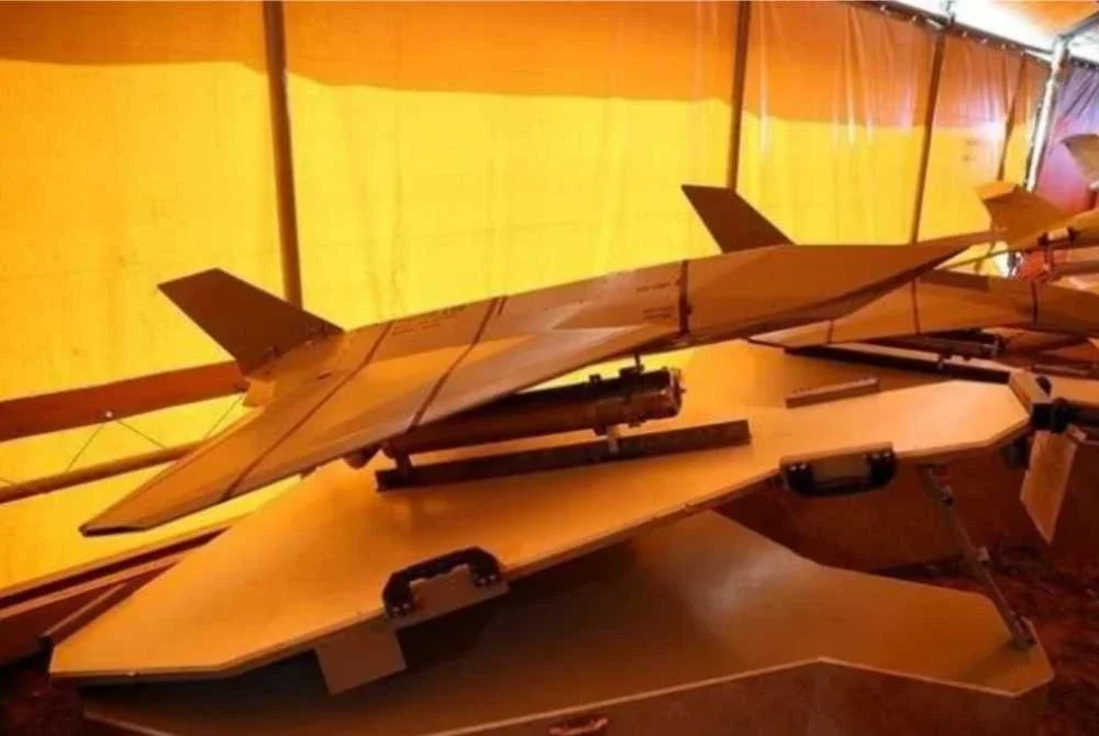 Dron Hadid 110 membawa kepala peledak seberat 30kg. - Foto: Odin