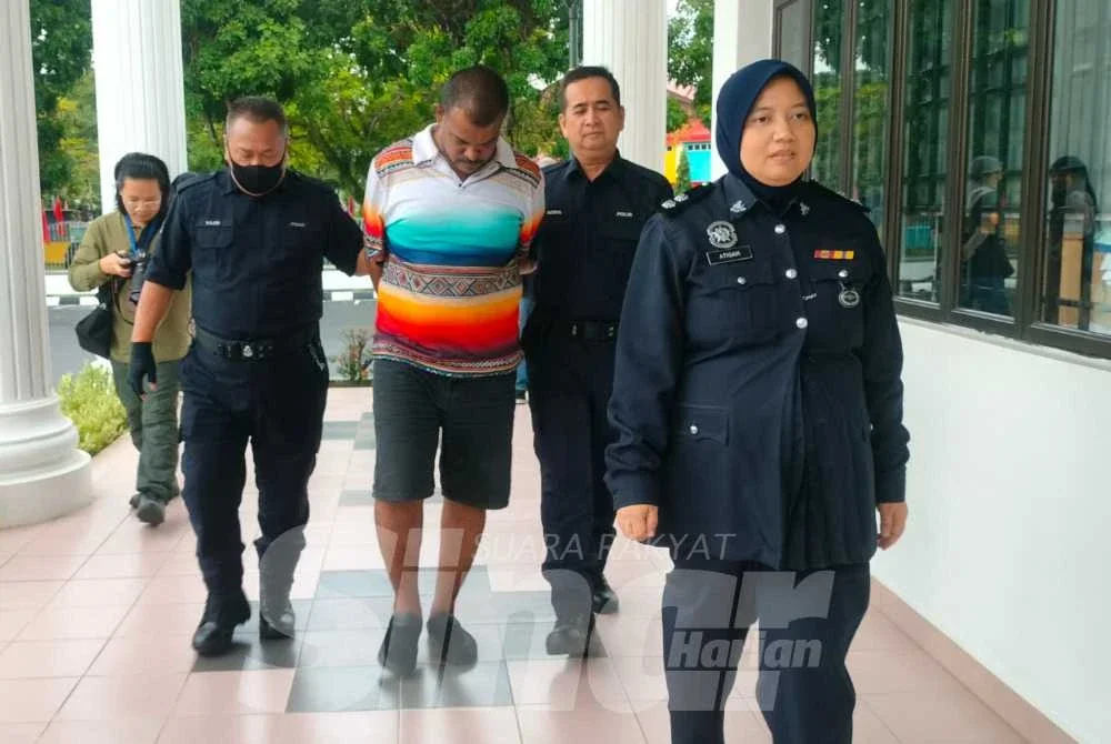 Tertuduh dibawa ke Mahkamah Majistret Kulim untuk pertuduhan.