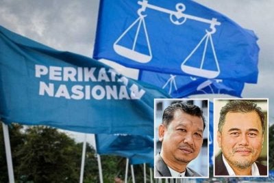 Persefahaman antara BN dan PN yang diterjemahkan menerusi pembahagian kerusi dalam PRN Negeri Sembilan dilihat memberi gambaran baharu landskap politik negara. Gambar kecil: Ahmad Zaharuddin Sani (kiri) dan Mohd Azizuddin