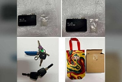 Polis turut merampas beberapa barangan lain yang dipercayai mempunyai kaitan dengan siasatan. Foto PDRM
