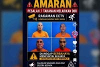 Mesej yang tular di media sosial.