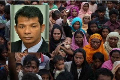 Pertubuhan Hak Asasi Manusia Etnik Rohingya Myanmar Malaysia (Merhrom) merayu agar kerajaan Malaysia tidak menghantar pulang 5,000 pelarian Rohingya ke Myanmar . Gambar kecil: Zafar