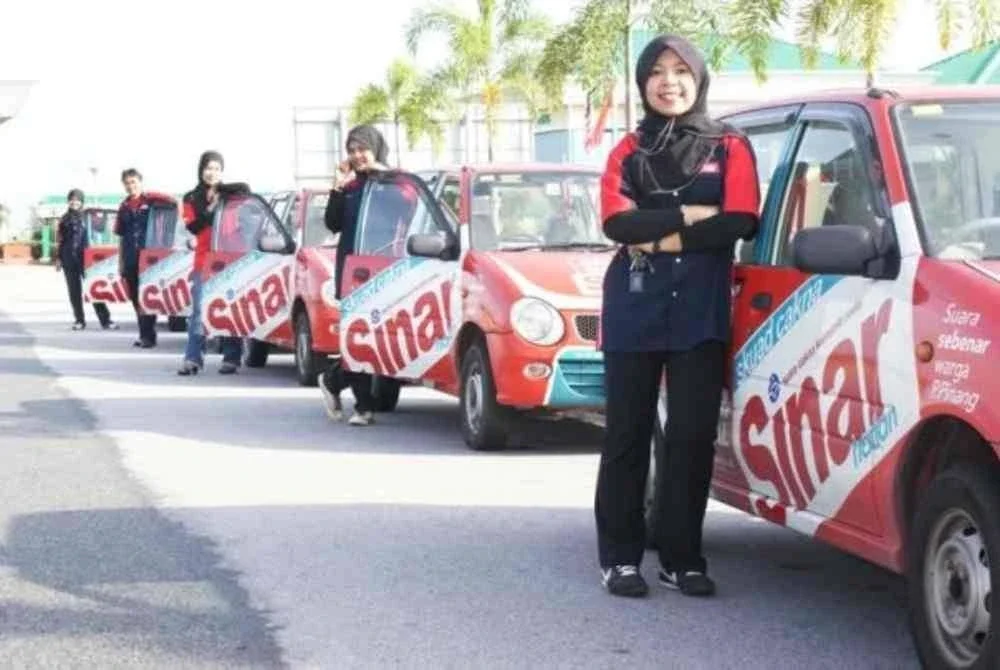 Konvoi skuad Cakna Sinar Harian di Pendang pada tahun 2012.