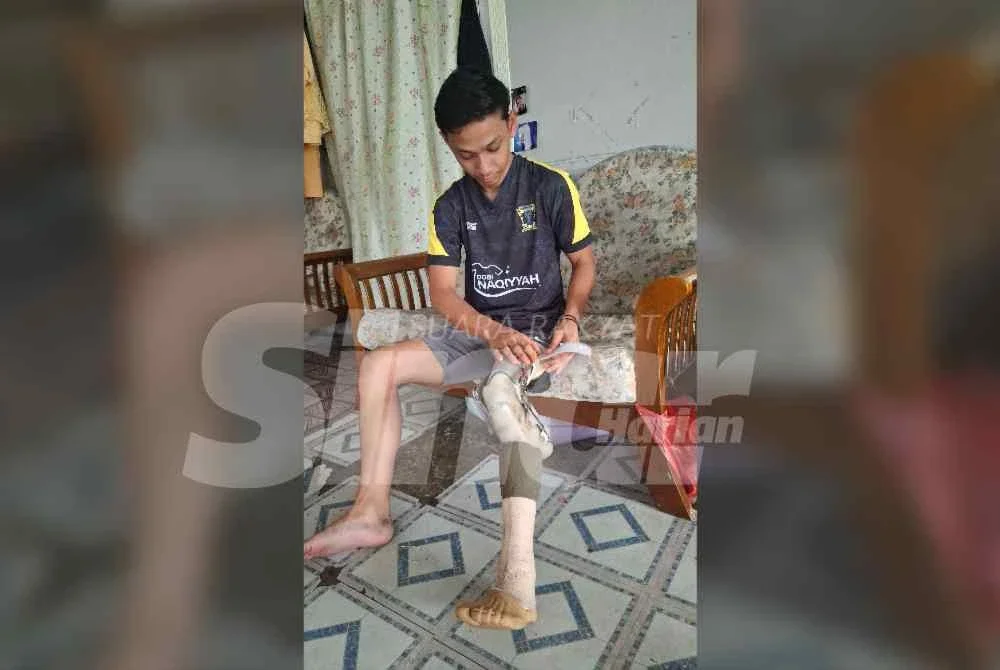 Sehingga kini Wan Arif masih menggunakan bantuan kaki palsu, namun untuk menjalani kehidupan harian dengan lebih selesa, ia perlu diganti bergantung kepada faktor pertumbuhan dan keadaan fizikalnya dengan kos sekitar RM12,000.
