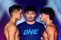 Ramadan (kiri) dan Jojo bersedia menggegarkan Stadium Lumpinee di Bangkok malam ini. - Agensi