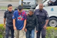 Dua nelayan warga Indonesia dihadapkan ke mahkamah di atas dua pertuduhan mengedar dadah.