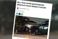 Laporan Sinar Harian pada Jumaat.