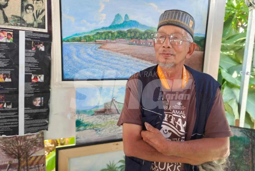 Osman bangga dapat menghasilkan ribuan karya yang mendapat sambutan luar biasa daripada pelbagai lapisan masyarakat. Foto Sinar Harian