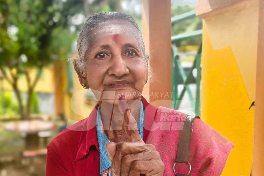Kesukaran untuknya bergerak kerana tidak mempunyai pengangkutan bukan alasan untuk M Krishnama,88, tidak datang mengundi.