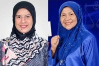 S Leza (gambar kanan) berjaya menewaskan Noorzunita Begum dengan majoriti 728 undi.