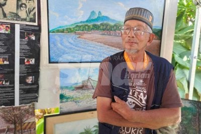 Osman bangga dapat menghasilkan ribuan karya yang mendapat sambutan luar biasa daripada pelbagai lapisan masyarakat. Foto Sinar Harian