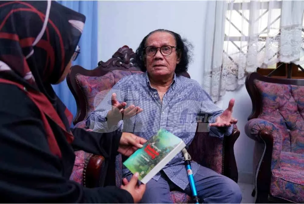 Zahari ketika ditemui wartawan Sinar Harian di kediamannya di Kampung Haji Palil, Hulu Langat pada Rabu.