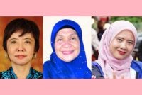 Nicole, S Leza dan Siti Nur Umaira 