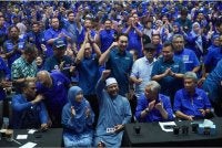 Mohd Nassaruddin semasa hadir pada proses penjumlahan undi PRN Negeri Sembilan pada Sabtu. Foto FB Datuk Mohd Nassuruddin Daud