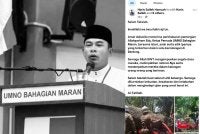 Ketua Pemuda UMNO Bahagian Maran, Mohd Radzi Rahimi antara empat mangsa yang maut dalam kejadian kenderaan pacuan empat roda dinaiki mereka dihempap pokok tumbang