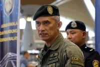 Mohd Shuhaily bercakap pada sidang media di Lapangan Terbang Antarabangsa Kuala Lumpur (KLIA) pada Isnin. Foto Bernama