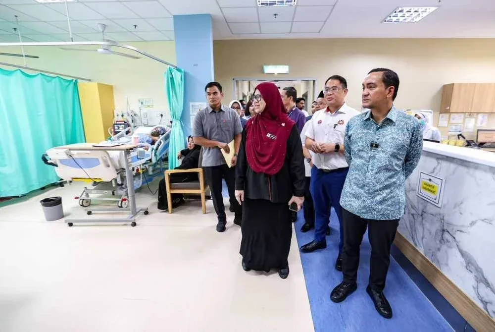 Onn Hafiz meninjau keadaan HPG.
