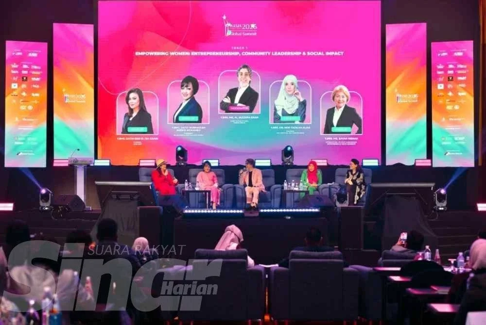 Sidang Puncak Kepimpinan Global W.I.S.H. 2026 menghimpunkan pemimipin wanita terkemuka, penggubal dasar, usahawan, profesional, ahli akademik, wakil industri dan penggerak perubahan dalam pelbagai pengisian program diadakan. Foto Asril Aswandi Mohd Syukur