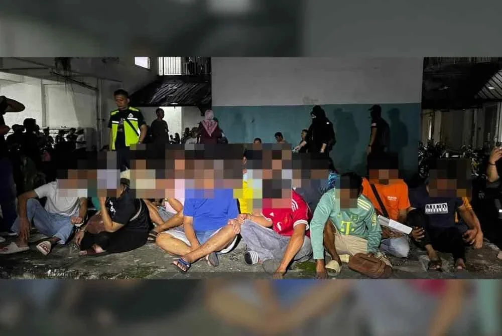Antara warga asing yang diperiksa dalam Ops Kutip pada Selasa.