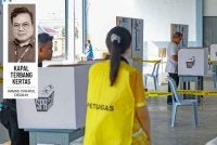 Seramai 646,084 pengundi berdaftar selesai menunaikan tanggungjawab masing-masing pada PRN Negeri Sembilan, Sabtu lalu. Gambar hiasan Foto: Bernama 