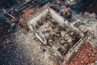 Sebahagian peluru mortar dan peluru antikereta kebal dipercayai milik tentera Jerman dan Perancis.