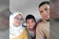 Tiga beranak yang dilaporkan hilang sejak 20 Julai lalu.